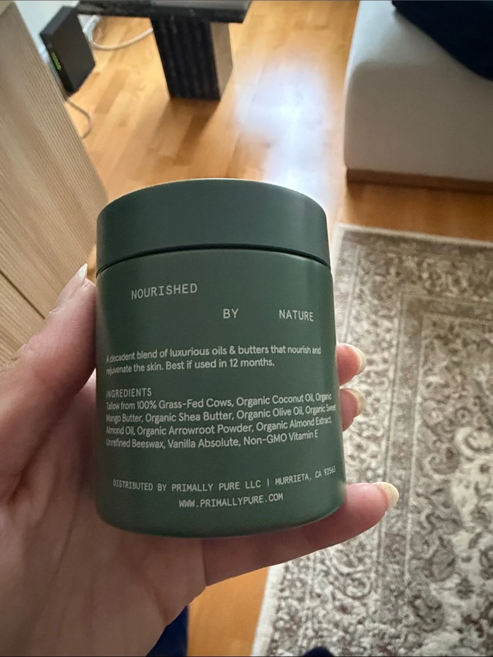 Almond + Vanilla Body Butter — Green
